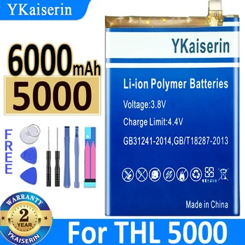 6000mah YKaiserin Baterie Pentru THL 5000 Bateria