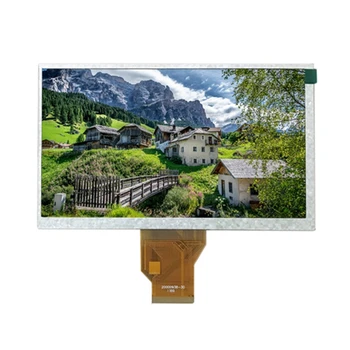 7.0 Inch LCD Display 800X480 RGB 50PIN de Securitate LCD