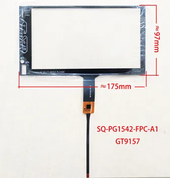 7 Inch Touch Screen, Senzor Panou de Sticlă Mână Scriitor Digitizer IIC 6pini GT9157 Pentru Masina Jucător de Radio SA-655 MP-PG1542-FPC-A1