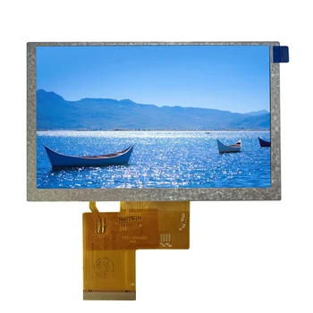 7 inch ecran LCD Rezolutie 800x480 HD de 50 de pini 60Hz IPS Portabil LCD Display Module