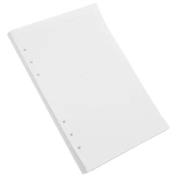 80 De Coli De Înlocuire Notepad Rezerve De Frunze Vrac Notebook Planificator De Hârtie Refill Liant (A5)