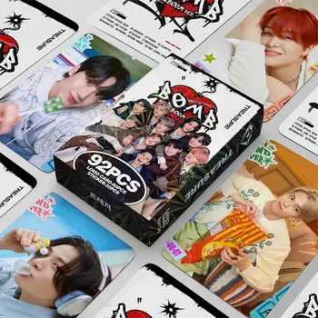 92Pcs/Set Kpop Idol COMOARA Noul Album B. O. M. B, Carte de Fotografie de Înaltă Calitate Lomo Carduri de Imprimare Carduri Foto ASAHI Haruto Yoshi Fanii Cadou
