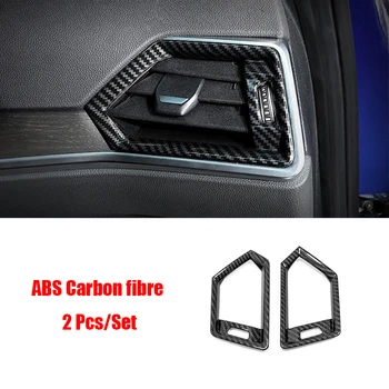ABS Mat/fibra de Carbon Pentru BMW Seria 3 G20 2019 2020 accesorii Auto la stânga și la dreapta de evacuare a aerului capacul ornamental Autocolant Auto styling