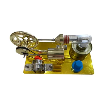 Aer Cald Motorul Stirling Model De Generator De Motor De Fizica Experiment Știință Jucărie De Învățământ Știință Jucărie De Aur