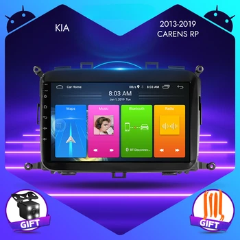 Android 10.0 9.0 inch touch screen car audio stereo player pentru Kia Carens RP 2013-2019