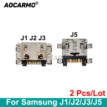 Aocarmo Micro USB de Încărcare Încărcător Port Conector Dock Pentru Samsung Galaxy J1 J2 J3 J5 J5008 piesa de schimb