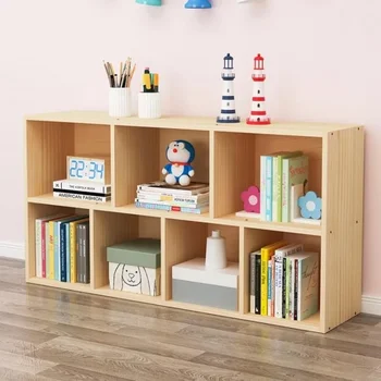 Aoliviya Oficial Noul Ridicata Simplu din Lemn Masiv pentru Copii Bibliotecă Studiu de Mobilier Cabinet de Stocare Desktop Raft de Depozitare