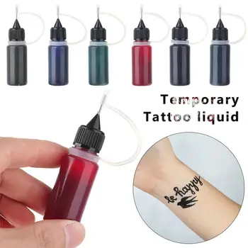Aprovizionare Frumusete Nici O Durere Machiaj Pigment Semi-Permanent Cerneală Tatuaj Temporar Tatuaj Body Art Vopsea