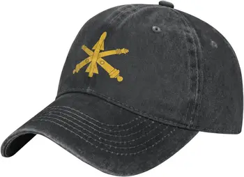 Armata SUA de Apărare Aeriană de Artilerie Ramură Trucker Hat-Șapcă de Baseball Spălat Bumbac Tata Pălării Marinei Militare Capace