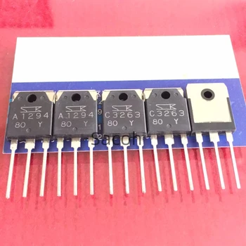 Autentic Original Nou 2Pairs 2SA1186 A1186 + 2SC2837 C2837 SĂ-3P Amplificator Audio de Asociere Tranzistor Puternic Tranzistori