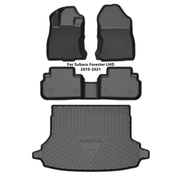 Auto Accesorii de Interior Podea Mat pentru Subaru Forester 2019-2021 Durabil TPE ECO Material