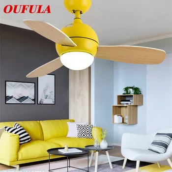 BELLE Moderne, Ventilator de Tavan Lumini Cu Control de la Distanță de Lemn Fan Blade Decorative Pentru Casa Living Dormitor Restaurant