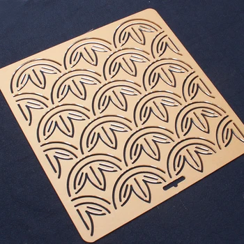 Bambus coerența transparent 20*20cm costura Broderie desen linie quilting șablon, mozaic accesorii trasarea bord