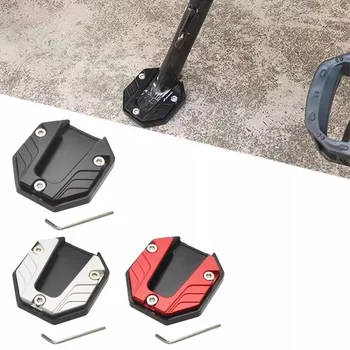 CNC din Aliaj de Aluminiu Motocicleta Kickstand Extender Picior Suport Lateral Extensie Picior Pad Placă de Sprijin Pentru Niu N1 N1S U1 U+ M+