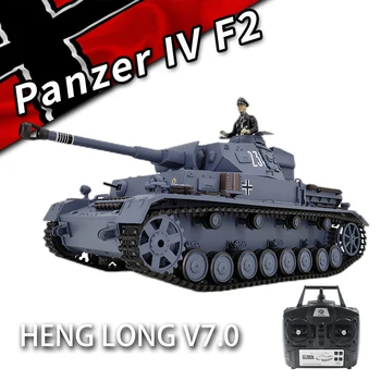 COOLBANK 2.4 G Henglong 1/16 Scară 7.0 German Panzer IV F2 RC Rezervor Model 3859-1 Rezervor Adulți Model Jucării Control de la Distanță tanque rc