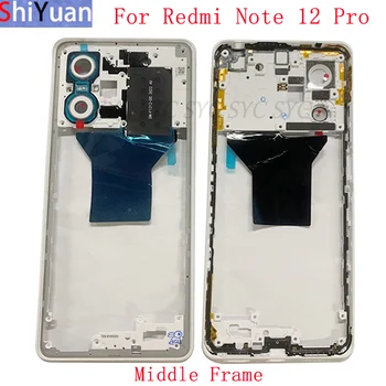 Carcasa Telefon Mijlocul Cadru Centru De Sasiu Capac Pentru Xiaomi Redmi Nota 12 Pro Mijlocul Cadru De Înlocuire A Pieselor De Schimb