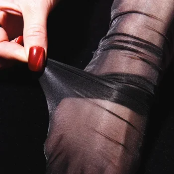 Coapsa Nailon 100% Curea Subțire Lung Femei Medias Lenjerie de corp Ciorapi Jartiere Non-elastic Sexy Ultra Transparent Pentru Mare