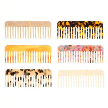Colorate Acetat de Piepteni de Coafat Pieptene Perie de Păr pentru Femei Fete Hair Styling Frizer Accesorii Piepteni Instrument de Styling