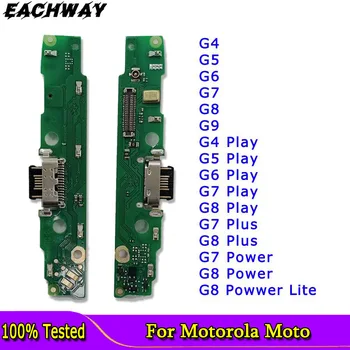 Conector Dock de Încărcare Încărcător de Bord Port Pentru Motorola Moto G3 G4 G5 G6 G7 G8 Juca, Plus Un Macro Hiper Power Flex Cablu USB