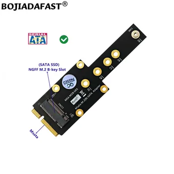 Conector Msata La M. 2 unitati solid state B-Cheie Slot SATA SSD Convertor Adaptor de Card