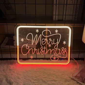 Crăciun Fericit Semn De Neon Mormânt Lucruri Interesante La Camera De Neon Personalizate Pentru Cadouri De Crăciun Petrecere Atmosferă De Sărbătoare Decor De Perete