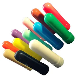 Culoare Aleatorii Gol Ulei de Mentă Inhalator Recipient de Bumbac Bar DIY Tub de Plastic Nazale Ulei Esențial Difuzor