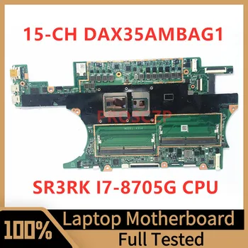 DAX35AMBAG1 Placa de baza Pentru HP Spectre X360 15-CH 15T-CH Laptop Placa de baza Cu SR3RK I7-8705G CPU 100% Complet Testat de Lucru Bine