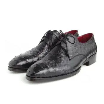 Dantelă neagră până Barbati Pantofi cu Toc Pătrat Legați în Cruce Pompe Bărbați Rochie Pantofi din Piele Pantofi de Înaltă Calitate, de Mari Dimensiuni 47 Zapatillas Mujer