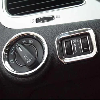 De Aer față de Starea Comutatorului de Evacuare Garnitura Centrală de Control al Luminii Butonul Cadru Pentru Dodge Journey JCUV 2010 -2013-2015 Accesorii Auto