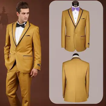 De Lux Sacou De Nunta Costume Pentru Bărbați Singur Pieptul Atins Rever Formale Elegante Terno Costume Slim Fit Ropa Hombre Personalizate