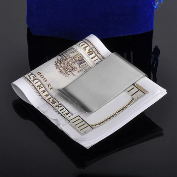 De înaltă Calitate din Oțel Inoxidabil, Metal Clip de Bani Moda Simplu Dolar de Argint în Numerar Clemă Titular proiect de Lege Clemă pentru Barbati Femei