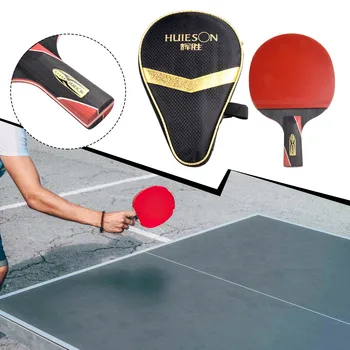 De înaltă calitate de Ping-Pong cu Zbaturi Racheta Caz Flexibil Lumina Ping Pong Profesionist Racheta Singur Stabilitate Tenis