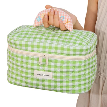 De înaltă calitate machiaj sac mare capacitate femei geantă de mână de călătorie portabil machiaj spălați sac pungă de femei