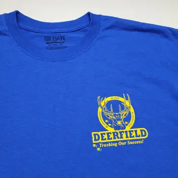 Deerfield T-Shirt Mens XL Cerb de Urmărire Albastru Tee 31