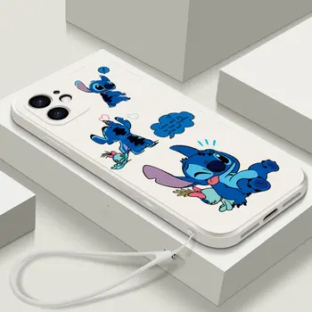 Desene animate Stitch Dragoste Inima Caz Pentru Huawei Nova 5T Y9S Y70 Y6 Y6S Y9A Y7A Y90 9 8 11 10 SE P30 Y9 Prim-P40 Lite P Smart Cover