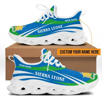 Designer Adidas Om Pavilion Sierra Leone Imprimate Casual Pantofi Alb Moda Vara Pantofi Sport pentru Adolescent Baieti
