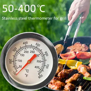 Din Oțel inoxidabil GRĂTAR Fumător Grill Indicator de Temperatură Grătar Termometru de Gătit Mâncare Sonda Gratar Cuptor Home Accesorii Bucatarie