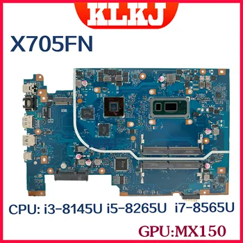 Dinzi X705FN Laptop Placa de baza Pentru Asus VivoBook X705FN X705 N705FN Placa de baza Cu i5-8265U i7-8565U MX150-V2G 100% Test OK