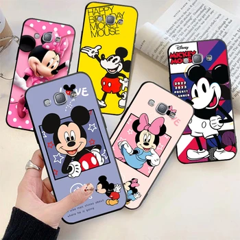 Disney Mickey Mouse Destul Pentru Samsung Galaxy A9 A8 Stele A9S A7 A6 A5 Plus 2018 2017 2016 Silicon TPU Caz de Telefon Moale Negru