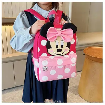 Disney Pentru Copii, Mickey Minnie Mouse Ghiozdan Copii Rucsacuri Rucsac Gradinita Copii Fete Băieți Rucsac