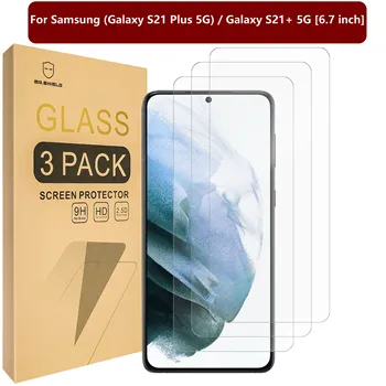 Domnul Scut [3-Pack] Conceput Pentru Samsung (Galaxy S21 Plus 5G) / Galaxy S21+ 5G [6.7 inch] [Sticla]
