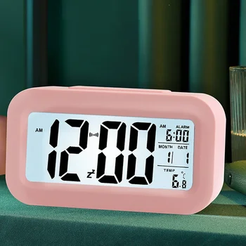 Electronice Tonuri de apel de Alarmă Ceas 12/24 Birou Ceas Digital, Iluminare Ceas de Masa pentru Dormitoare Noptiera Copii Decor Acasă