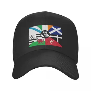 European Pan Națiunilor Pavilion Baseball Cap Reglabil Irlanda, Scoția, Țara Galilor Brittany Tata Pălărie De Primăvară Sepci Snapback Pălării
