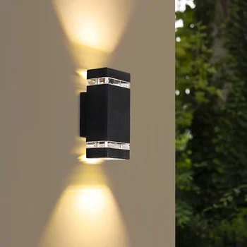 Exterior IP65 LED din Aluminiu rezistent la apa Lampă de Perete Impermeabil Strada Tranșee Grădină Veranda, Scara Culoar de Perete-corp de Iluminat