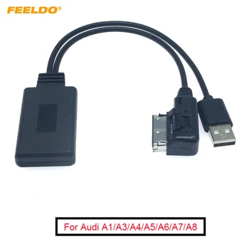 FEELDO 5Pc Bluetooth Wireless Adaptor Audio Pentru Audi MMI 2G Sistem Multimedia Stereo Unitatea de Cap