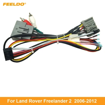 FEELDO Car Audio CD/DVD Player 16PIN Android Cablu de Alimentare Adaptor Pentru Land Rover Freelander 2 Premium Radio Cablaj