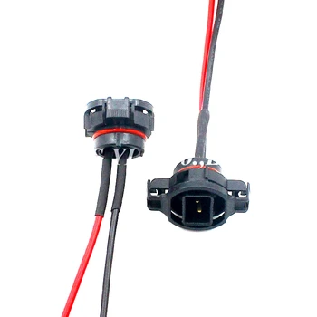 FSYLX 2X 5202 H16 2504 PS24W 5201 Bec LED de sex masculin soclu Conector de Ceață faruri adaptor suport de Cabluri Coadă de bază Cablajului releului