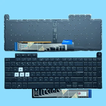 FX507 NE/rusă/UK RGB Tastatura Iluminata Pentru ASUS TUF FX507ZE FX507ZM FX507ZR FX507ZC FX517 FA507 FA507R GA507 V210846DS1