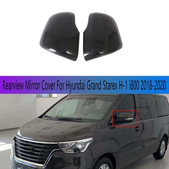 Fibra De Carbon Usi Laterale Oglinda Retrovizoare Acoperi Ornamente Auto-Styling, Accesorii Pentru Hyundai Grand Starex H-1 I800 2018-2020