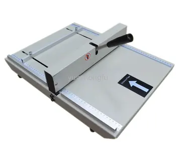 Format A4 coperta indentare mașină de indentare latime 35CM pliere hârtie capacul mașină de pliere Manuală de Legare Mașină